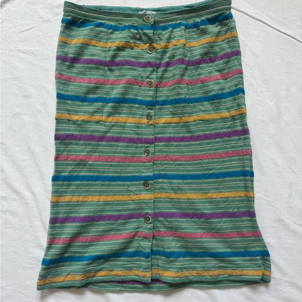 True Vintage Missoni Vibrant Striped Pencil Skirt